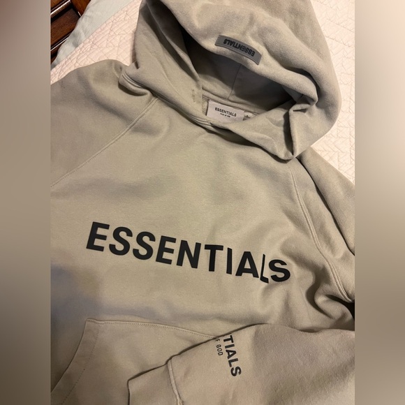 Fear of God Tops - Fear of God Essentials Hoodie Sz Small Taupe Authentic EXCELLENT CONDITION!